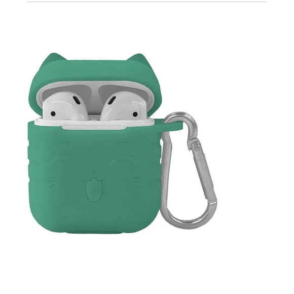 Cute silicon cat case for Airpods(2nd generation) - Picture 1 of 4